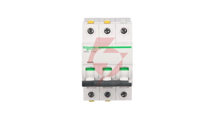 Wyłącznik nadprądowy 3P C 63A 10kA AC iC60H-C63-3 Acti9 A9F07363