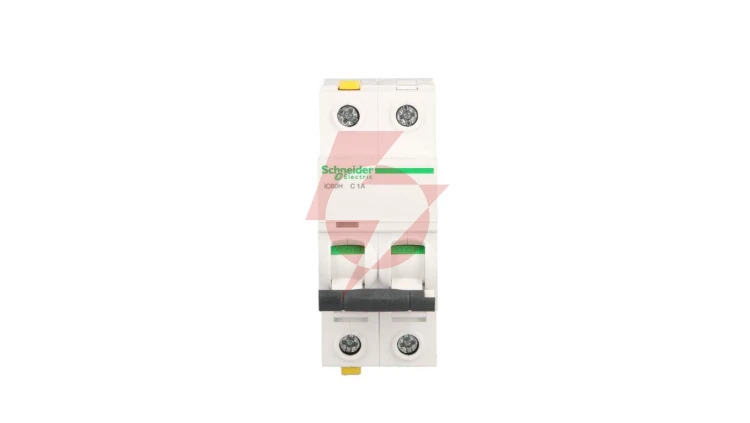 Wyłącznik nadprądowy 2P C 1A 10kA AC iC60H-C1-2 Acti9 A9F07201