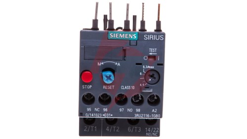 Przekaźnik termiczny 4,5-6,3A S00 3RU2116-1GB0
