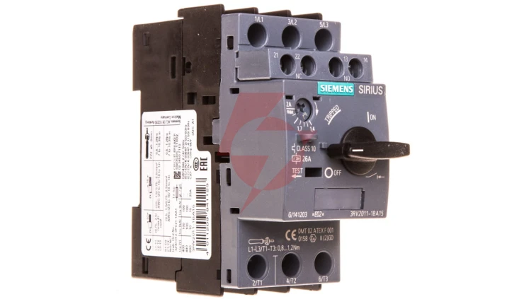 Wyłącznik silnikowy 3P 1,4-2A 1Z 1R S00 3RV2011-1BA15