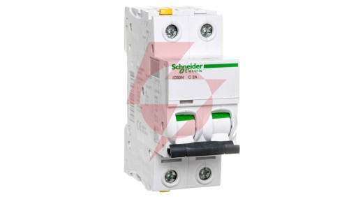 Wyłącznik nadprądowy 2P C 2A 6kA AC iC60N-C2-2 Acti9 A9F04202