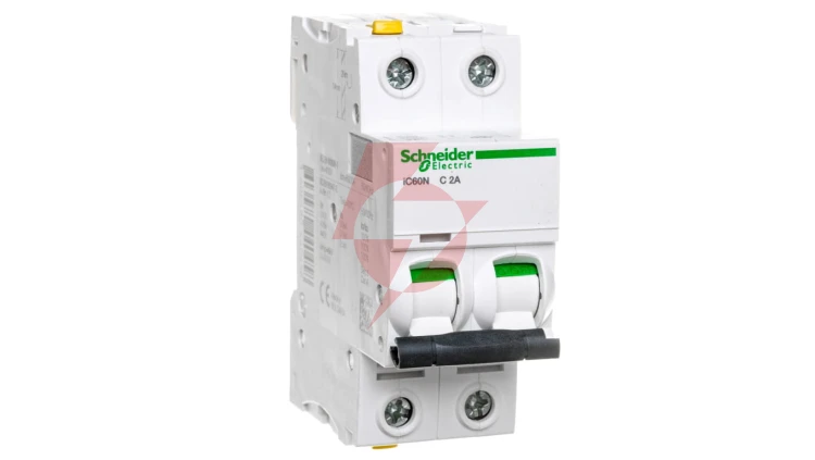 Wyłącznik nadprądowy 2P C 2A 6kA AC iC60N-C2-2 Acti9 A9F04202