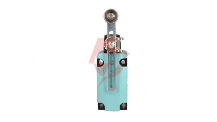 Wyłącznik krańcowy 1Z 1R migowe metal 40mm dźwignia uchylna 100mm regulowana z rolką 19mm z tworzywa IP67 SIRIUS 3SE5112-0CH51