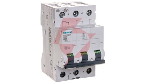 Wyłącznik nadprądowy 3P C 32A 6kA AC SENTRON 5SL6332-7