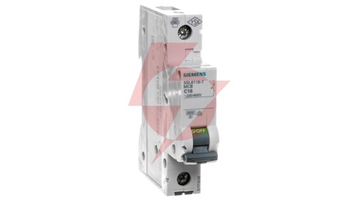Wyłącznik nadprądowy 1P C 16A 6kA AC SENTRON 5SL6116-7