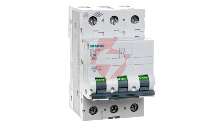 Wyłącznik nadprądowy 3P C 16A 6kA AC SENTRON 5SL6316-7