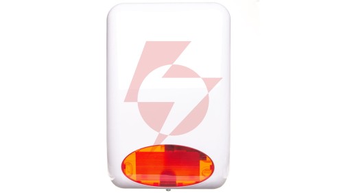 Sygnalizator optyczno-akustyczny zewnętrzny z czerwonym światłem LED SPL-5010 R