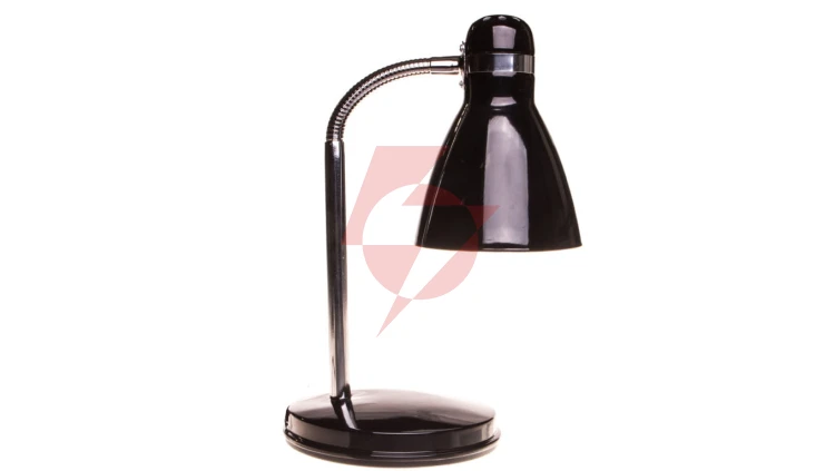 Lampka biurkowa max 10W LED E14 kl.II IP20 ZARA HR-40-B czarny 7561