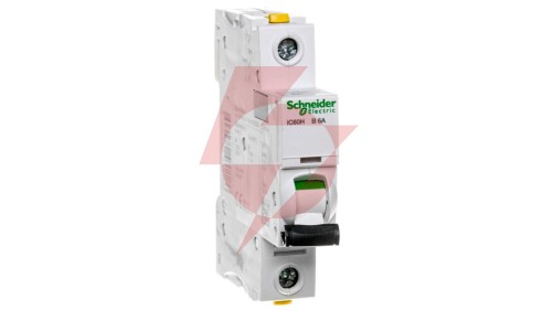 Wyłącznik nadprądowy 1P B 6A 10kA AC iC60H-B6 Acti9 A9F06106