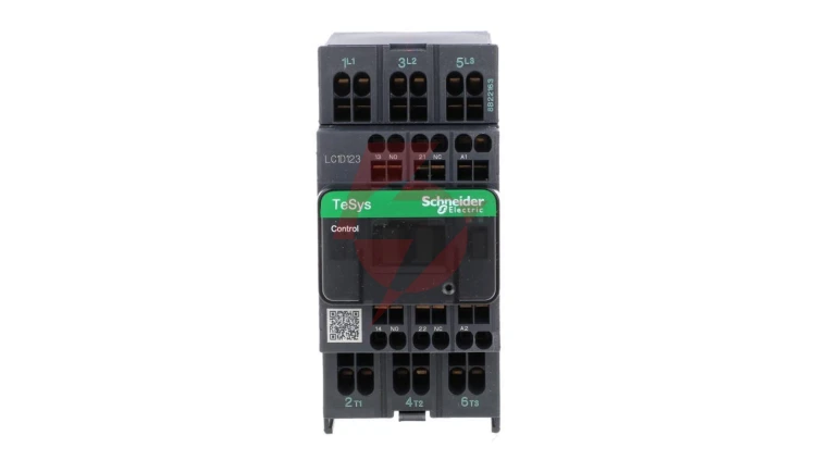 TeSys Deca Stycznik mocy 12A 3P 24V 50/60Hz 1Z 1R LC1D123B7