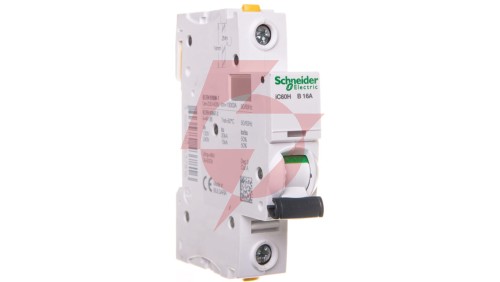Wyłącznik nadprądowy 1P B 16A 10kA AC iC60H-B16 Acti9 A9F06116