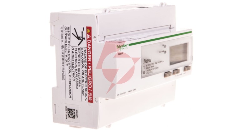 Licznik energii elektrycznej 1/3-fazowy 125A 100-277/173-480V kl.1/B Mbus MID taryfowy cyfrowy modułowy A9MEM3335