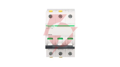 Wyłącznik nadprądowy 3P C 6A 10kA AC iC60H-C6-3 Acti9 A9F07306