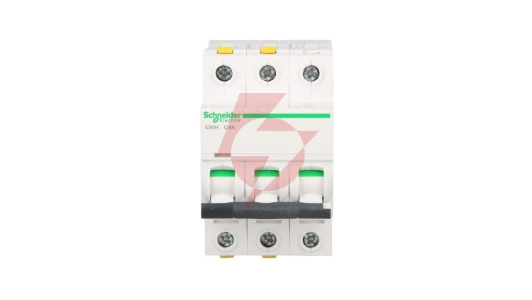 Wyłącznik nadprądowy 3P C 6A 10kA AC iC60H-C6-3 Acti9 A9F07306