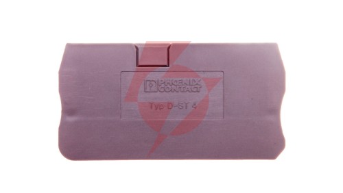 Pokrywa zamykająca 2,2x55,9x29mm szara D-ST 4 3030420