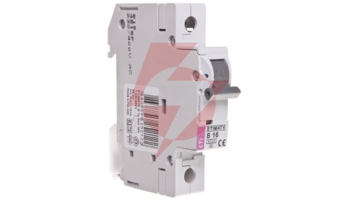 Wyłącznik nadprądowy 1P B 16A 6kA AC ETIMAT 6 002111516