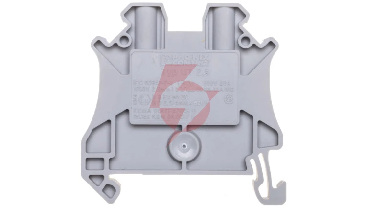 Złączka zaciskowa/szynowa 2-przewodowa 0,14-4mm2 szara UT 2,5 3044076