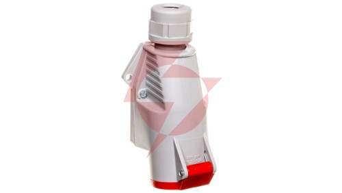 Gniazdo izolacyjne stałe 4P 16A 400V czerwone IP44 2627-126