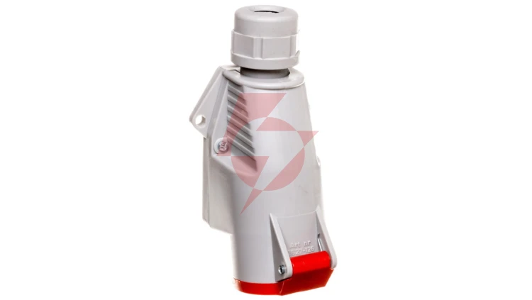 Gniazdo izolacyjne stałe 4P 16A 400V czerwone IP44 2627-126
