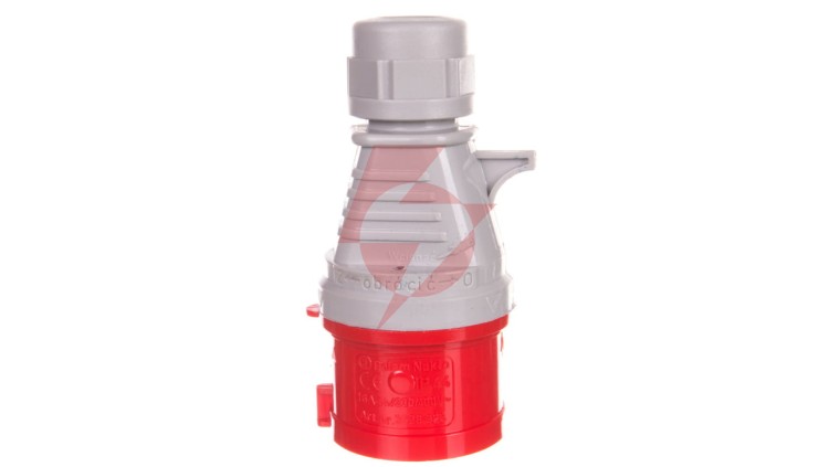 Wtyczka izolacyjna przenośna 16A 400V 5P IP44 /szybkozłączne/ 3628-326