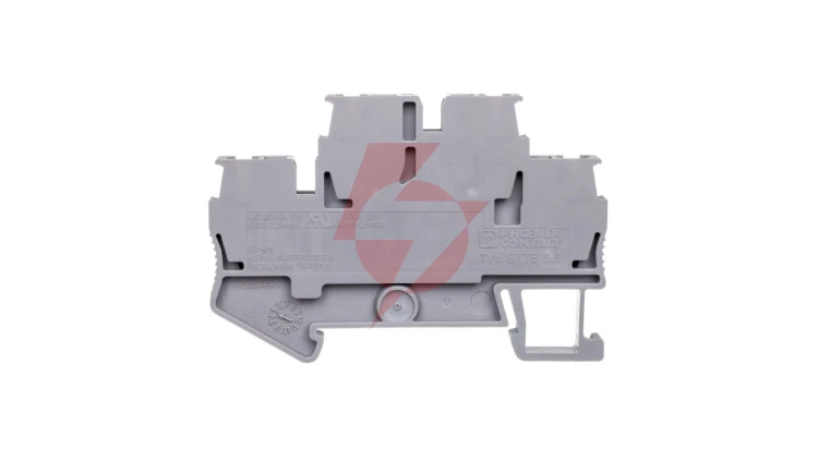 Złączka szynowa 2-piętrowa, 4 przewodowa 0,08-4mm2 szara STTB 2,5 3031270 kolor: szary