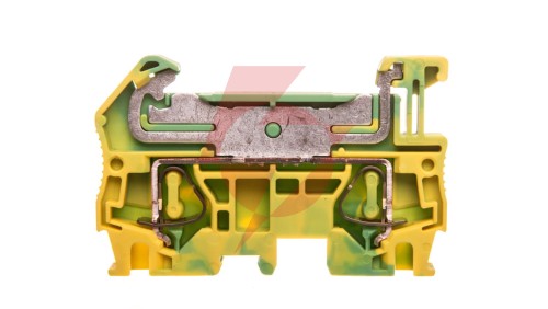 Złączka szynowa 2-przewodowa 4mm2 żółto-zielona ST 4-PE 3031380