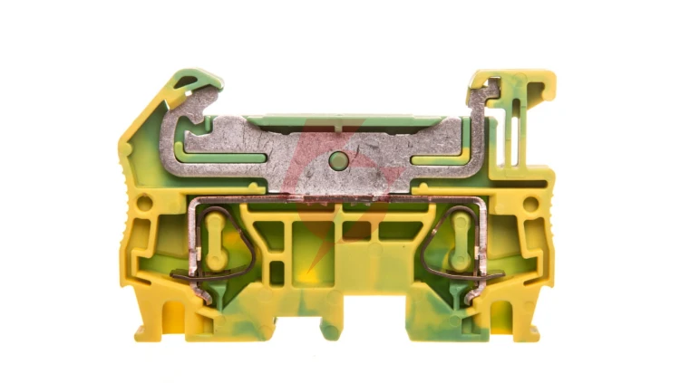 Złączka szynowa 2-przewodowa 4mm2 żółto-zielona ST 4-PE 3031380