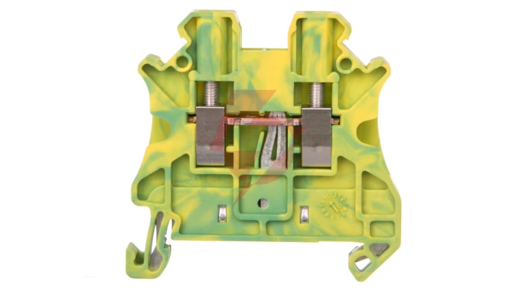 Złączka szynowa ochronna 0,14-4mm2 zielono-żółta EX UT 2,5 3044092