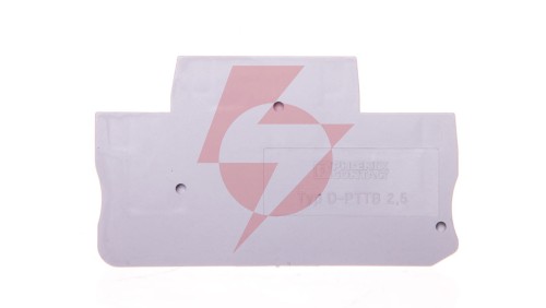 Ścianka końcowa 2,2x68mm szara D-PTTB 2,5 3211634