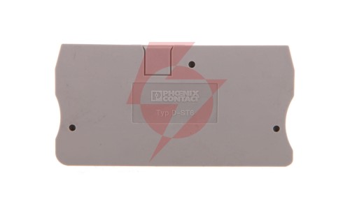Ścianka końcowa 69,5x2,2x36mm szara D-ST 6 3030433