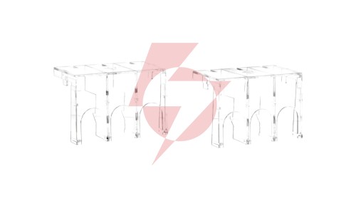 Zestaw 2 osłon zacisków do rozłączników trzypolowych GA063÷125 A, GA063÷125 C, GA080 D i GA125 D GAX84