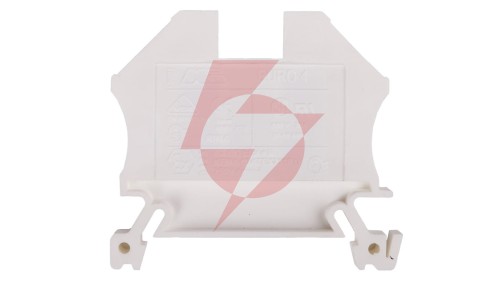 Złączka szynowa 2-przewodowa 4mm2 biała EURO 43409WT