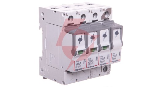 Ogranicznik przepięć Typ T2 3P+N 20kA 1,2kV ON 300 TT/TNS 412227