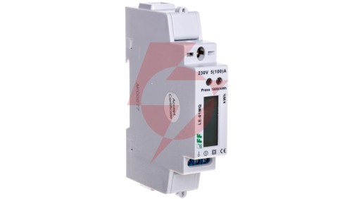 Licznik energii elektrycznej 1-fazowy 100A 230V z wyświetlaczem LCD RS485 rejestracja parametrów sieci LE-01MQ