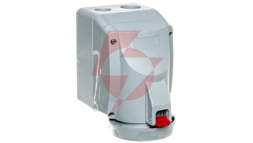 Gniazdo stałe 5P 32A 400V czerwone IP67 P17 TEMPRA PRO 555459