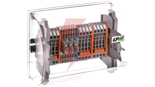 Listwa pomiarowa LPW 19-torowa 230V AC szeregowa 847-676/230-1001