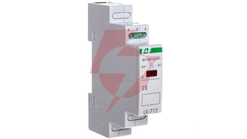 Lampka modułowa 1-fazowa czerwona 30-130V AC/DC LK-712R-30-130V