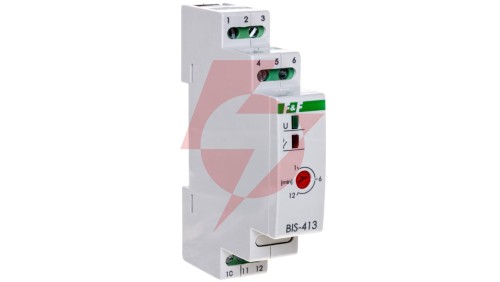 Przekaźnik bistabilny 1P 16A 230V AC Inrush, BIS-413-LED