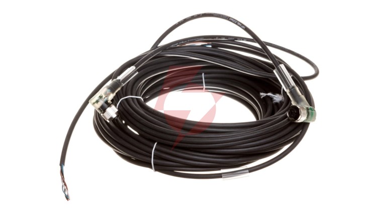 Przewód przyłączeniowy 10m z gniazdem kątowym 4P FIELDBUS M12 S/A AB-C4-10,0PUR-M12FA-3L 22260340
