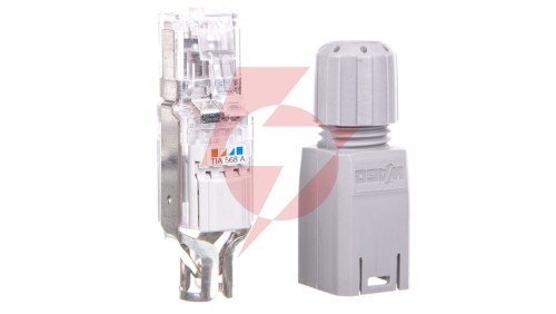 Wtyczka sieci obiektowej ETHERNET RJ45 U/UTP kat.5e IP20 750-975