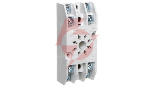 Gniazdo wtykowe do przekaźnika R15 2P szare GZ8 592012
