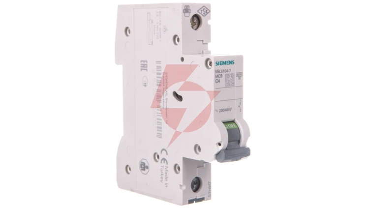Wyłącznik nadprądowy 1P C 4A 6kA AC SENTRON 5SL6104-7