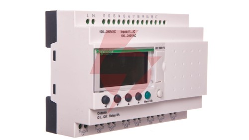 Przekaź.progamowalny 12we, 8wy 240V AC RTC/LCD ZELIO LOGIC SR2B201FU
