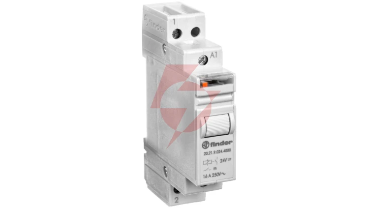 Przekaźnik bistabilny impulsowy 1Z 16A 24V DC styk AgSnO2 20.21.9.024.4000