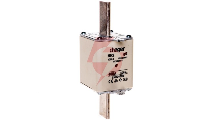 Wkładka bezpiecznikowa NH2 400A 500V gG LNH2400M