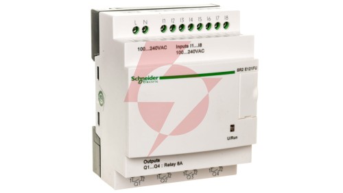 Sterownik programowalny 8 wejść 4 wyjścia 100-240V AC RTC/LCD Zelio SR2E121FU