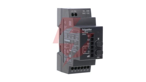 Odbiornik programowalny, 2 przekaźniki, 24..240 V AC/DC, 2 przyc., 6 LEDy ZBRRA