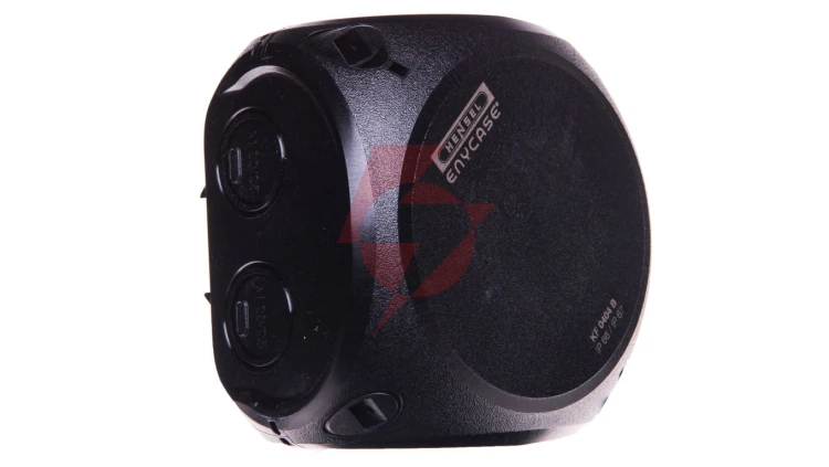 Puszka n/t 104x104x70mm 5P 4 mm2 IP66/67 czarna KF 0404 B 62000050