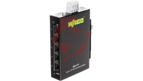Switch przemysłowy ECO 5 portów 100Mbit 100BASETX 852-111