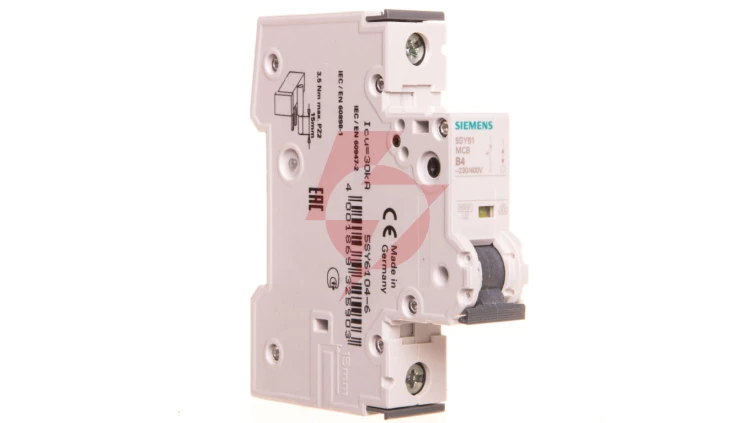 Wyłącznik nadprądowy 1P B 4A 6kA AC SENTRON 5SY6104-6